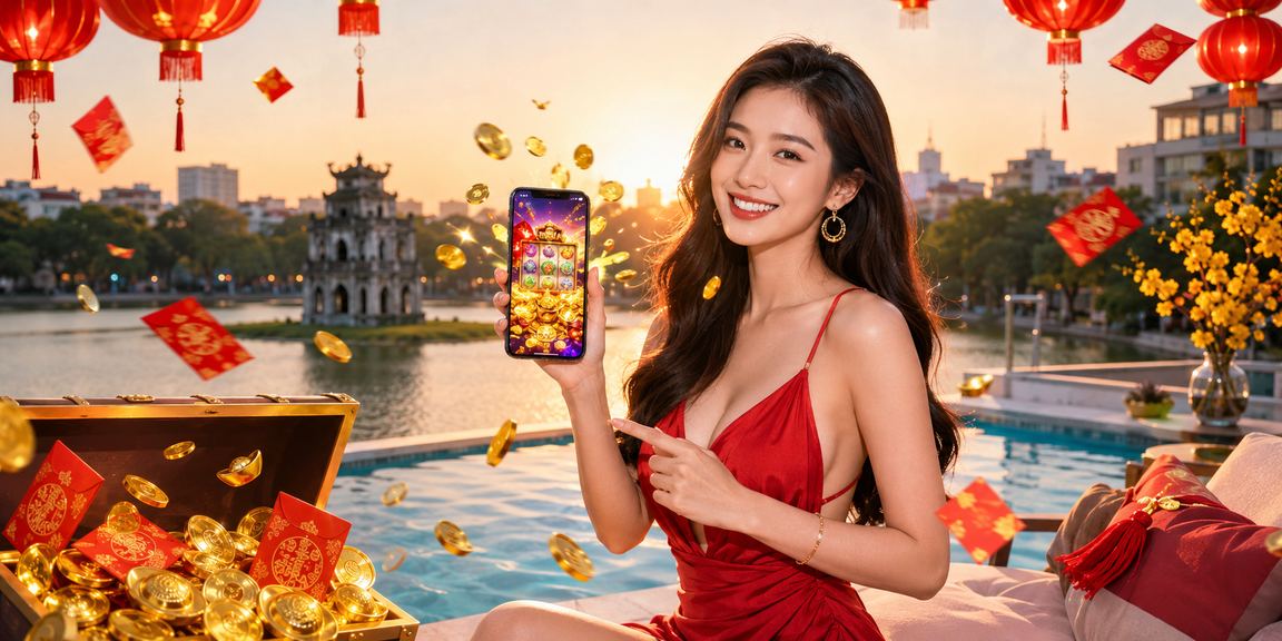 Đèn lồng Hà Nội minh họa câu hỏi về slots và hỗ trợ b2g